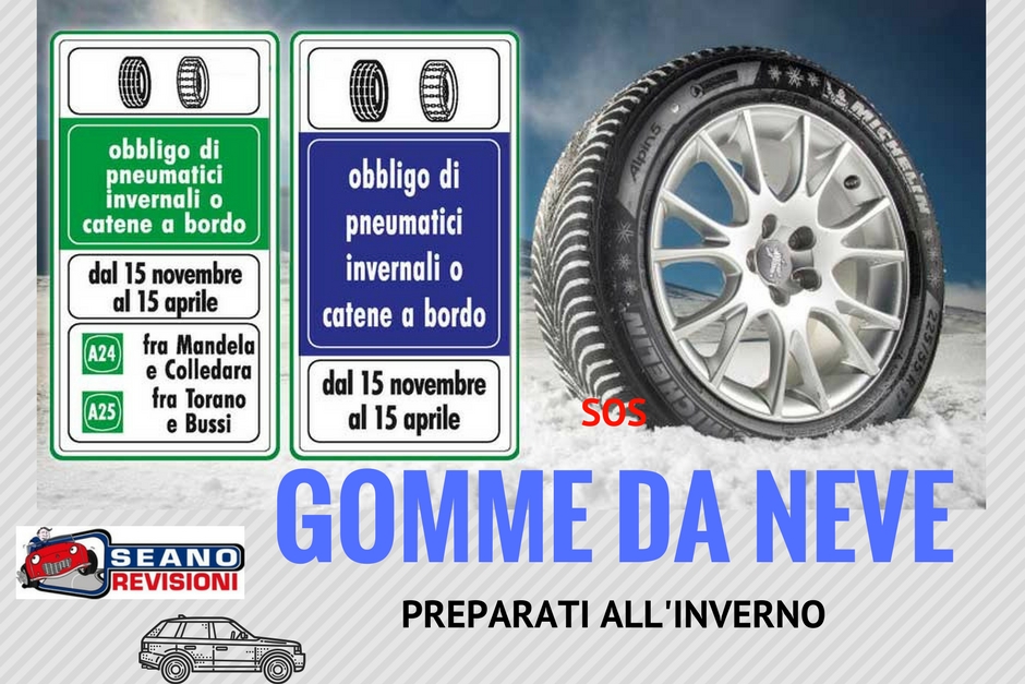 Gomme da neve a Prato